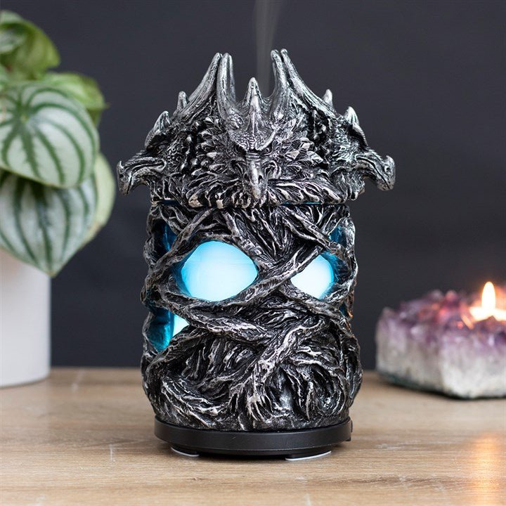 Silver Tree Dragon Electric Aroma Diffuser - Scents & Gifts UK