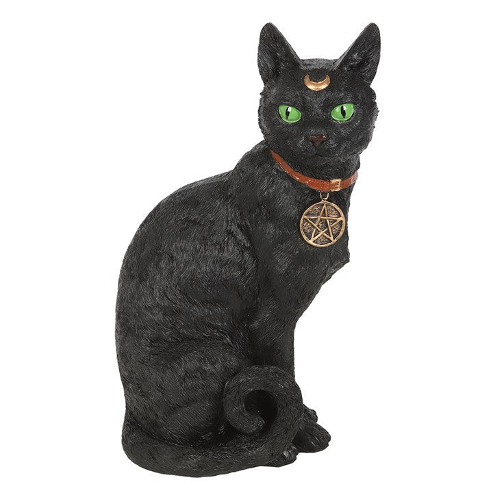 Sitting Black Cat Figurine - Scents & Gifts UK