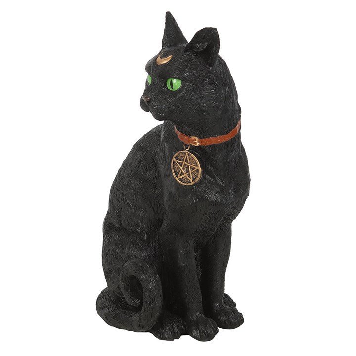 Sitting Black Cat Figurine - Scents & Gifts UK