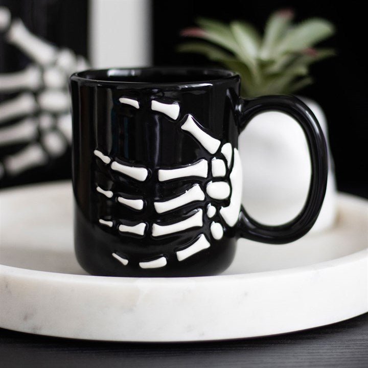 Skeleton Hand Mug - Scents & Gifts UK