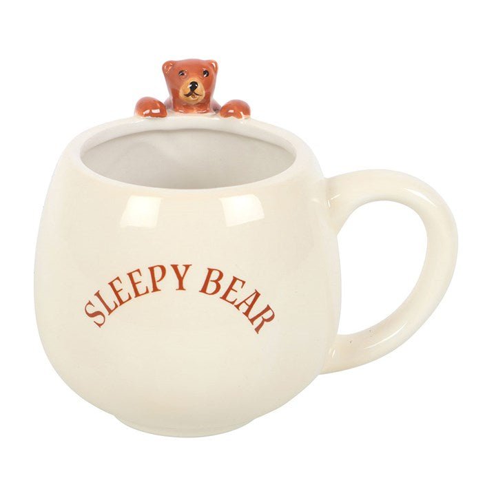 Sleepy Bear Rounded Mug - Scents & Gifts UK