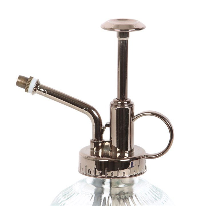 Small Patterned Glass Plant Mister - Scents & Gifts UK