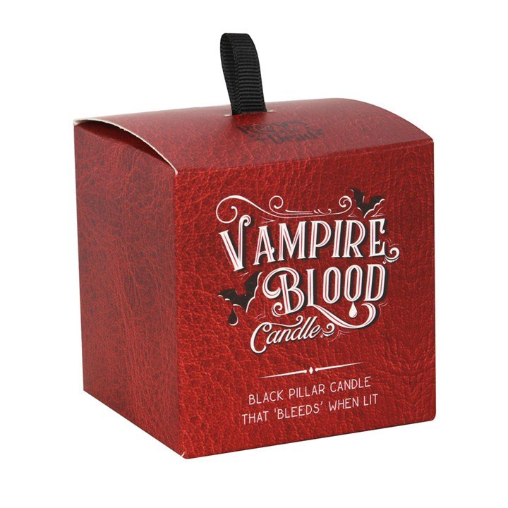 Small Vampire Blood Pillar Candle - Scents & Gifts UK