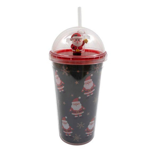 Snowman and Santa Christmas Tumbler - Scents & Gifts UK