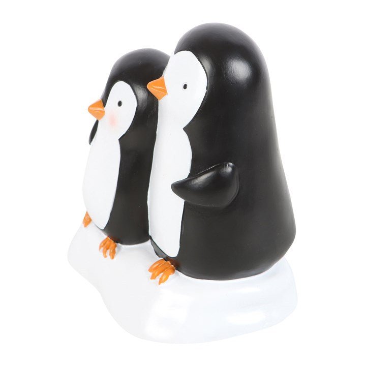 Snuggle Season Resin Penguin Ornament - Scents & Gifts UK