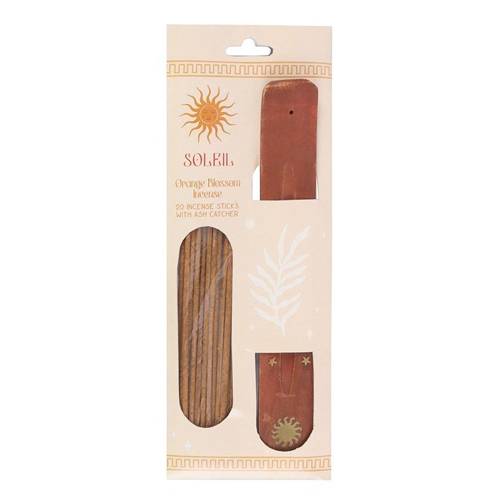 Soleil Orange Blossom Incense Stick Gift Set - Scents & Gifts UK