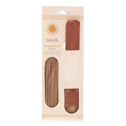 Soleil Orange Blossom Incense Stick Gift Set - Scents & Gifts UK