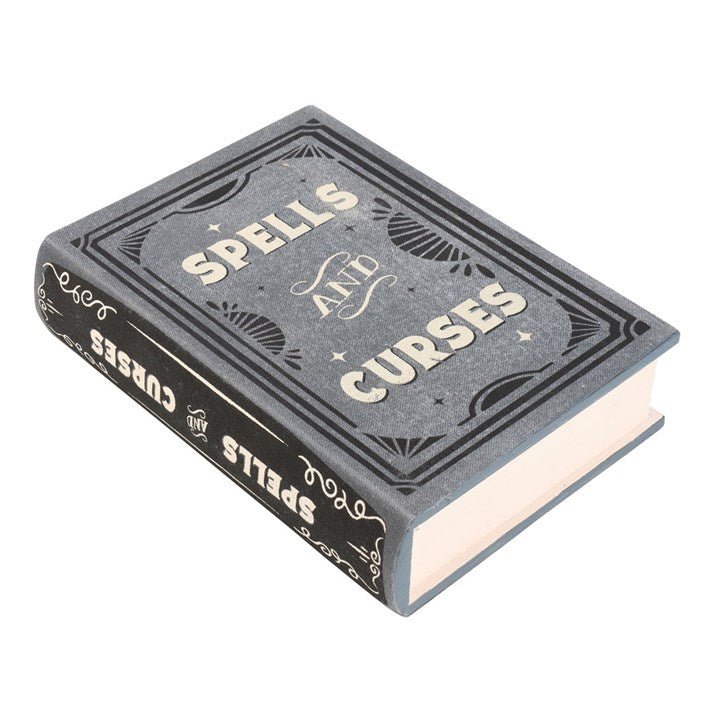 Spells and Curses Book Shaped Storage Box - Scents & Gifts UK