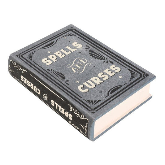 Spells and Curses Book Shaped Storage Box - Scents & Gifts UK