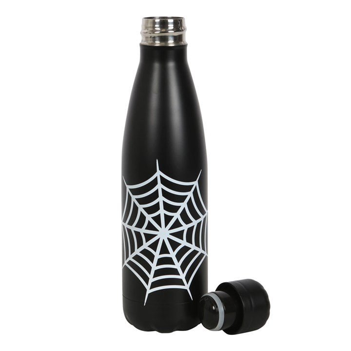 Spiderweb Metal Water Bottle - Scents & Gifts UK