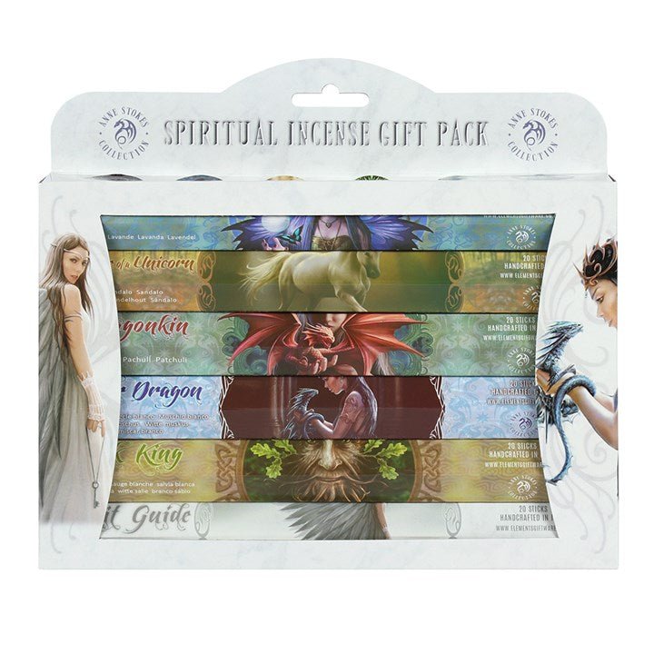 Spiritual Incense Stick Gift Pack by Anne Stokes - Scents & Gifts UK