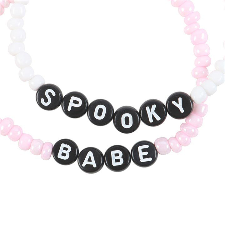 Spooky Babe Beaded Bracelet Set - Scents & Gifts UK
