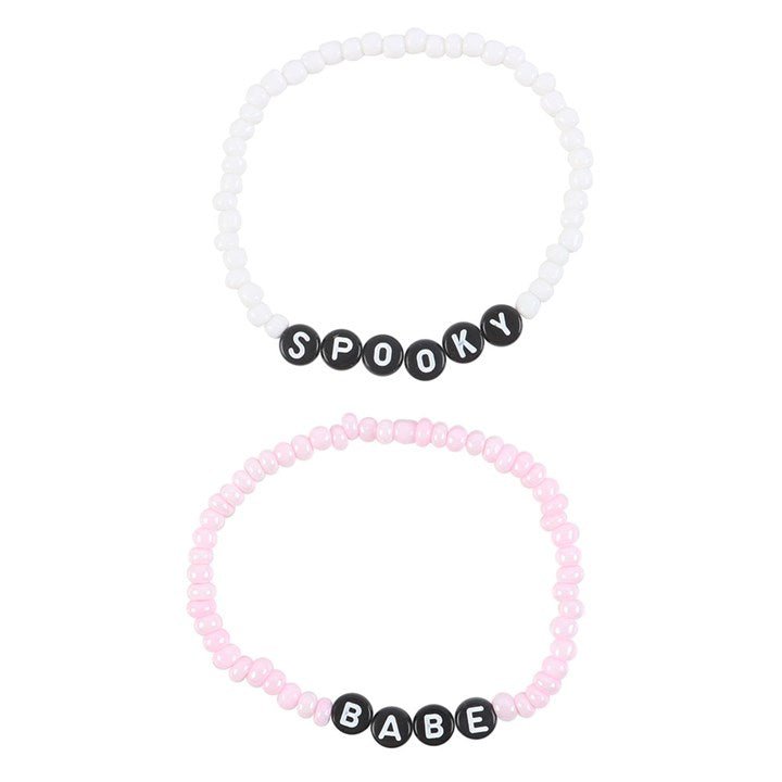 Spooky Babe Beaded Bracelet Set - Scents & Gifts UK
