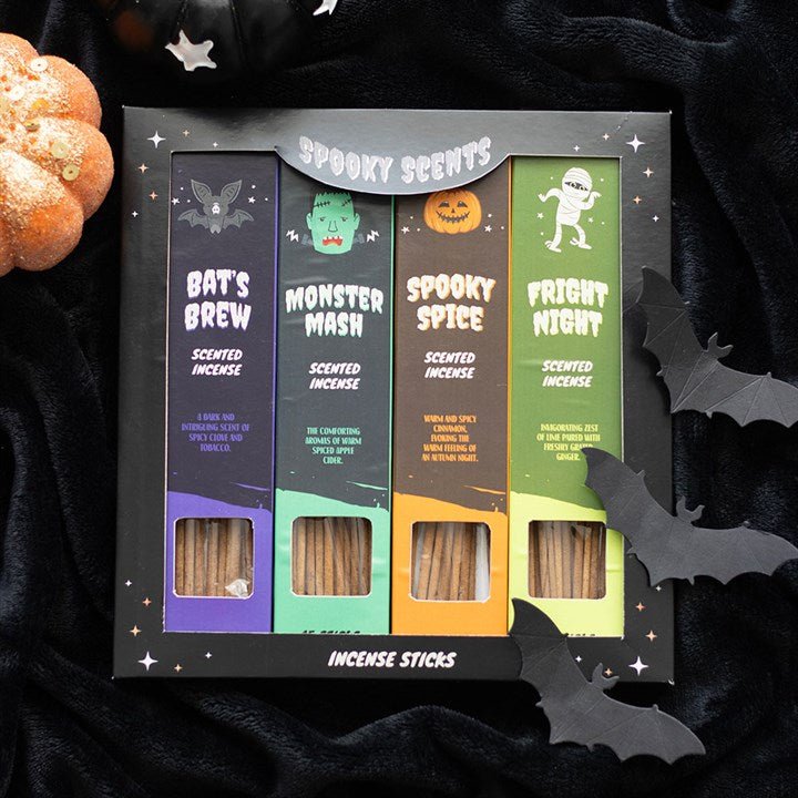 Spooky Scented Halloween Incense Stick Gift Set - Scents & Gifts UK