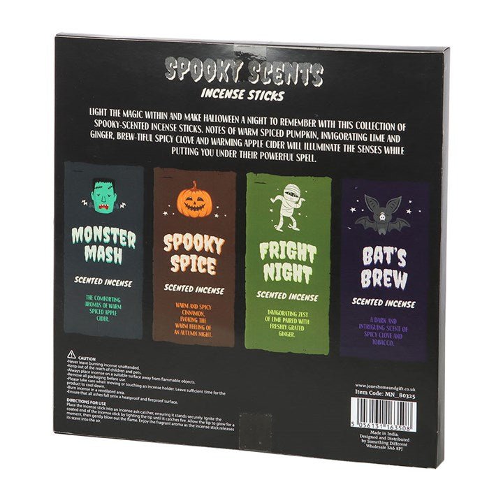 Spooky Scented Halloween Incense Stick Gift Set - Scents & Gifts UK