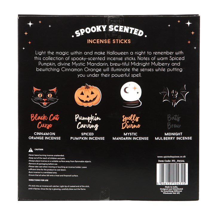Spooky Scented Incense Stick Gift Set - Scents & Gifts UK