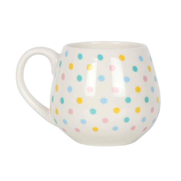 Spotted Rounded Mug - Scents & Gifts UK