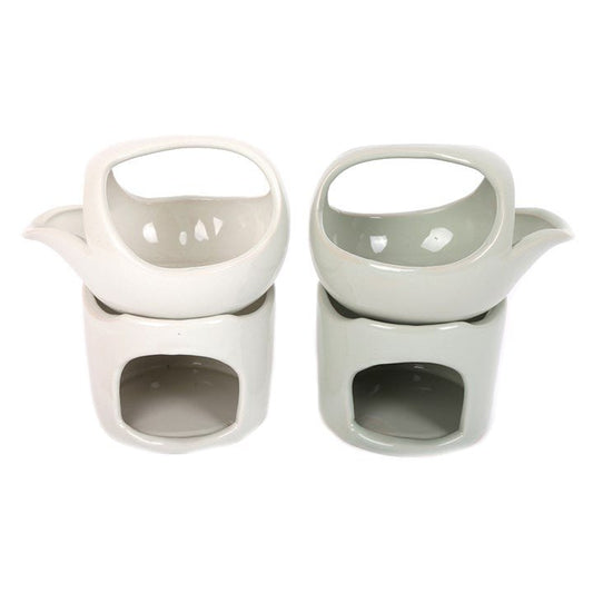 Spouted Ceramic Oil Burner - Scents & Gifts UK