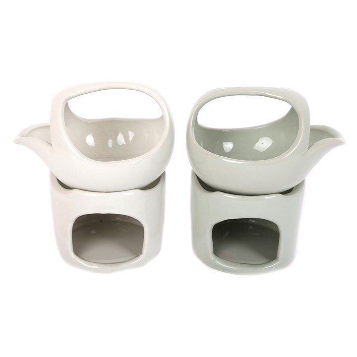 Spouted Ceramic Oil Burner - Scents & Gifts UK