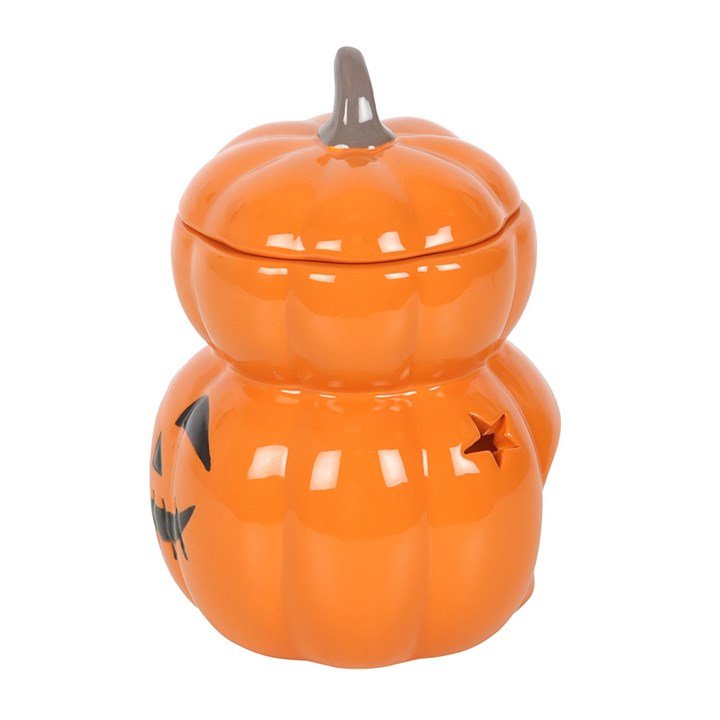 Stacked Pumpkin Oil Burner and Wax Warmer - Scents & Gifts UK