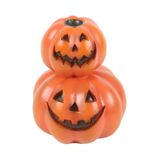 Stacked Pumpkins Backflow Incense Burner - Scents & Gifts UK