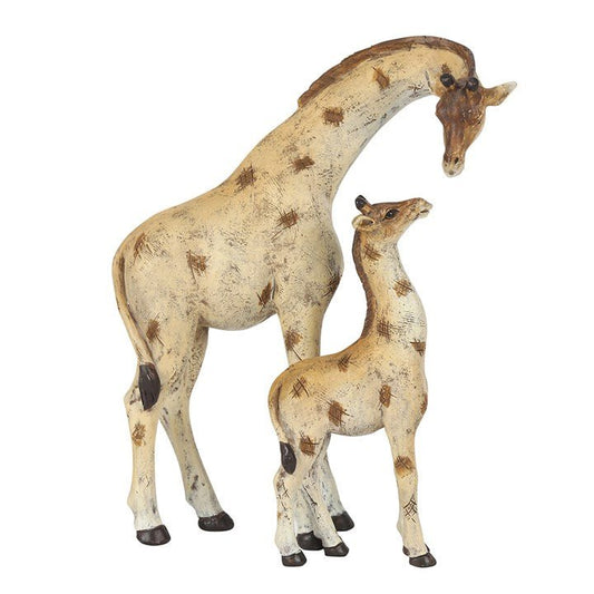 Stand Tall Giraffe Mother and Baby Ornament - Scents & Gifts UK