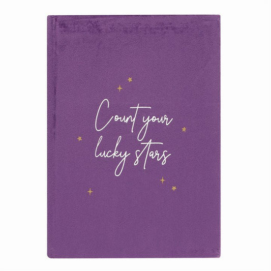 Star Sign Constellation Velvet Notebook - Scents & Gifts UK