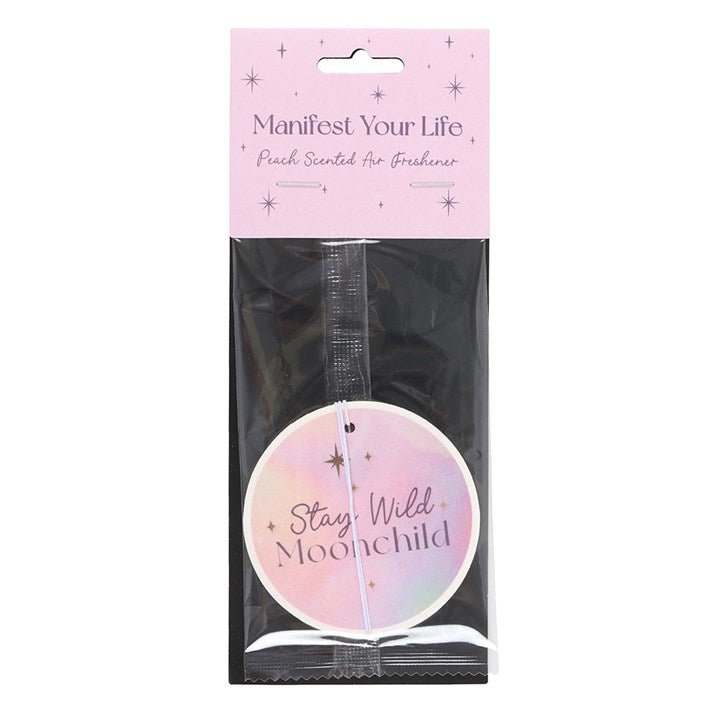 Stay Wild Moonchild Peach Scented Air Freshener - Scents & Gifts UK