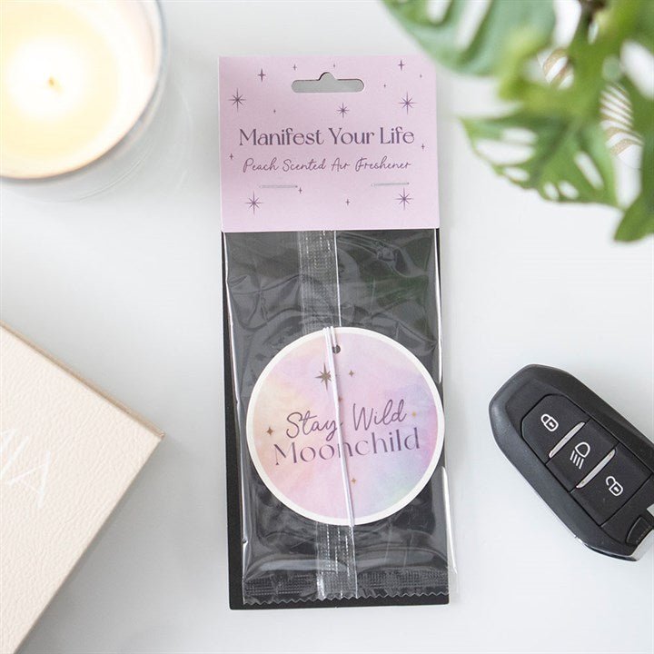Stay Wild Moonchild Peach Scented Air Freshener - Scents & Gifts UK