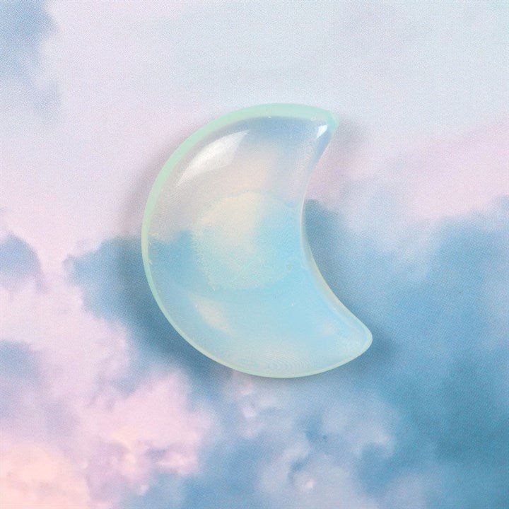 Stay Wild Moonstone Crystal Moon Greeting Card - Scents & Gifts UK