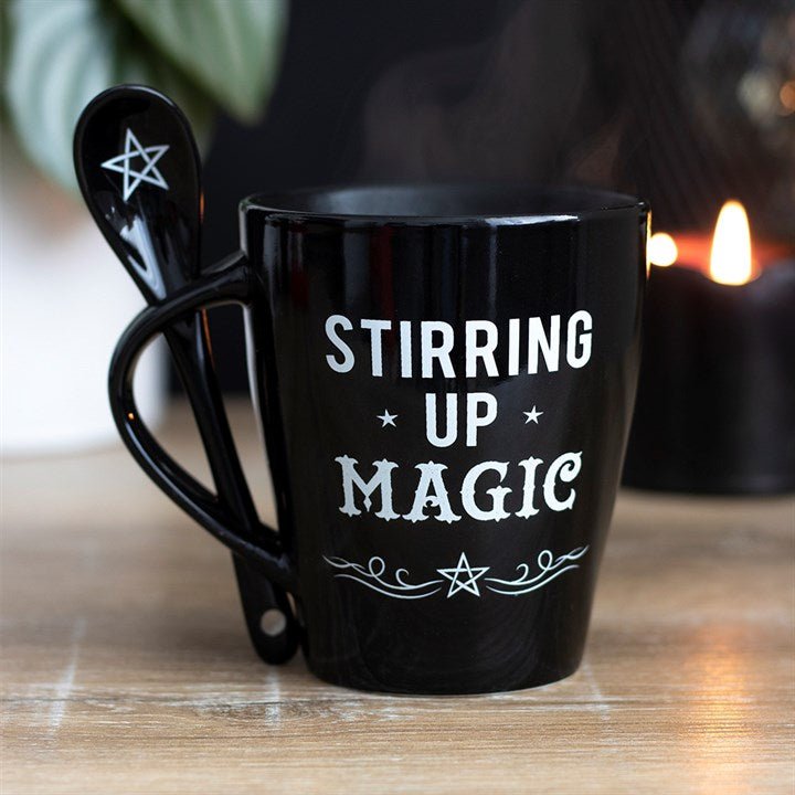 Stirring Up Magic Mug and Spoon Set - Scents & Gifts UK