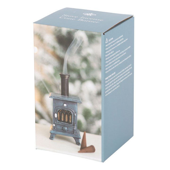 Stove Shaped Incense Cone Burner - Scents & Gifts UK