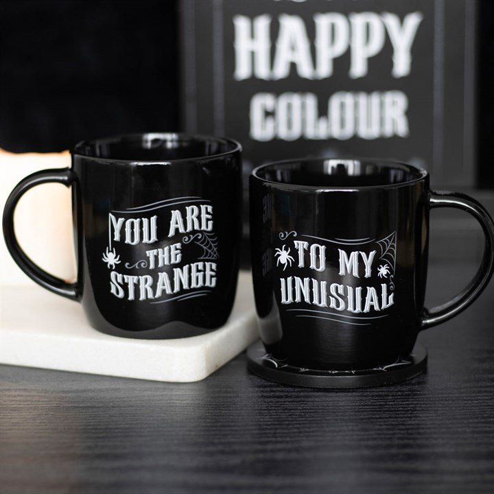 Strange and Unusual Couples Mug Set - Scents & Gifts UK