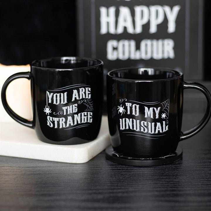 Strange and Unusual Couples Mug Set - Scents & Gifts UK
