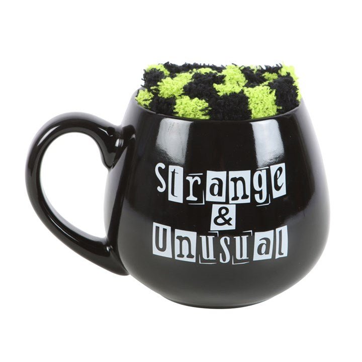 Strange & Unusual Mug and Socks Set - Scents & Gifts UK