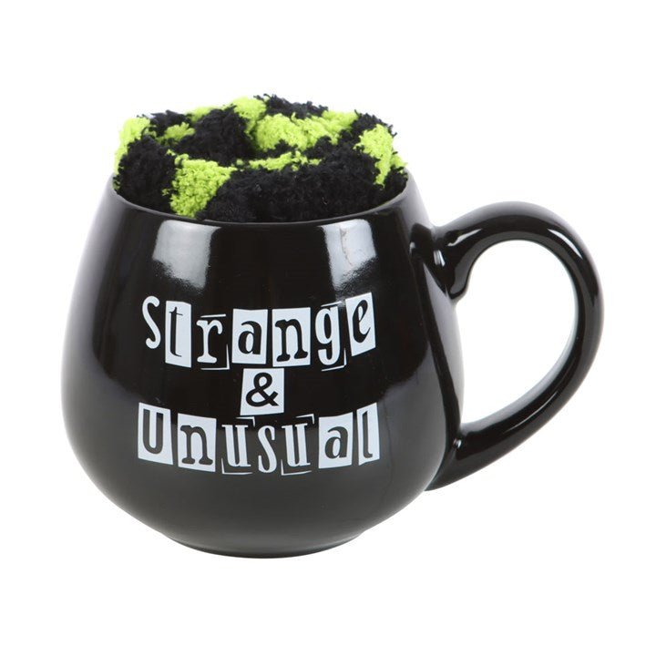 Strange & Unusual Mug and Socks Set - Scents & Gifts UK