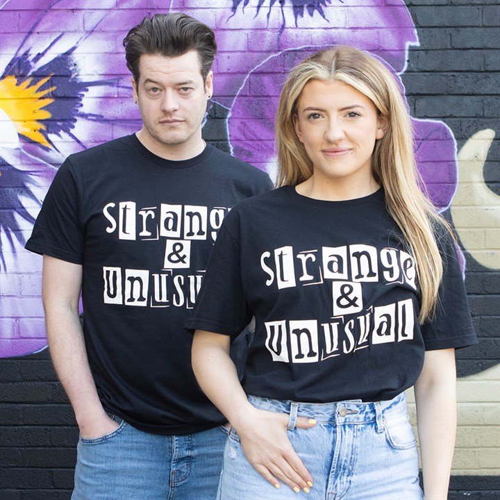 Strange & Unusual Unisex T-shirt Size M - Scents & Gifts UK