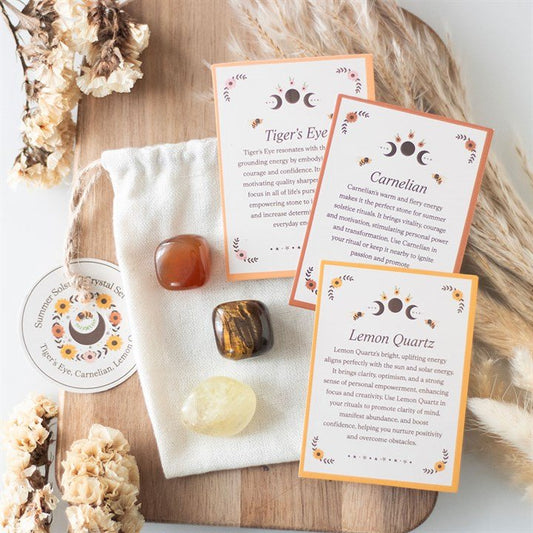 Summer Solstice Crystal Set - Scents & Gifts UK