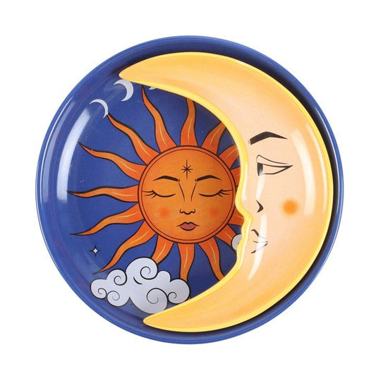 Sun and Moon Celestial Stacking Trinket Dish - Scents & Gifts UK