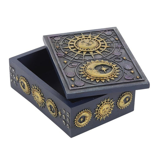 Sun and Moon Resin Storage Box - Scents & Gifts UK