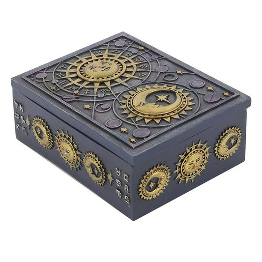 Sun and Moon Resin Storage Box - Scents & Gifts UK