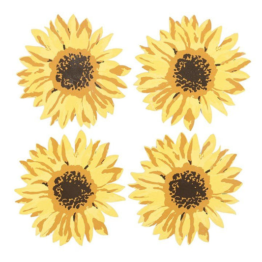 Sunflower Coaster Set - Scents & Gifts UK
