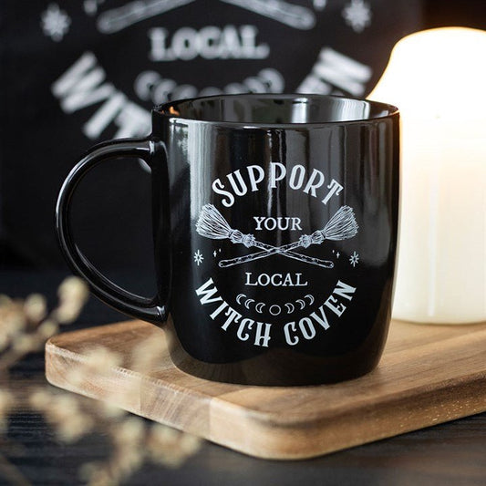 Support Your Local Witch Coven Mug - Scents & Gifts UK