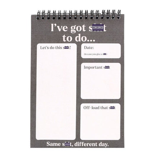 Sweary List Pad - Scents & Gifts UK