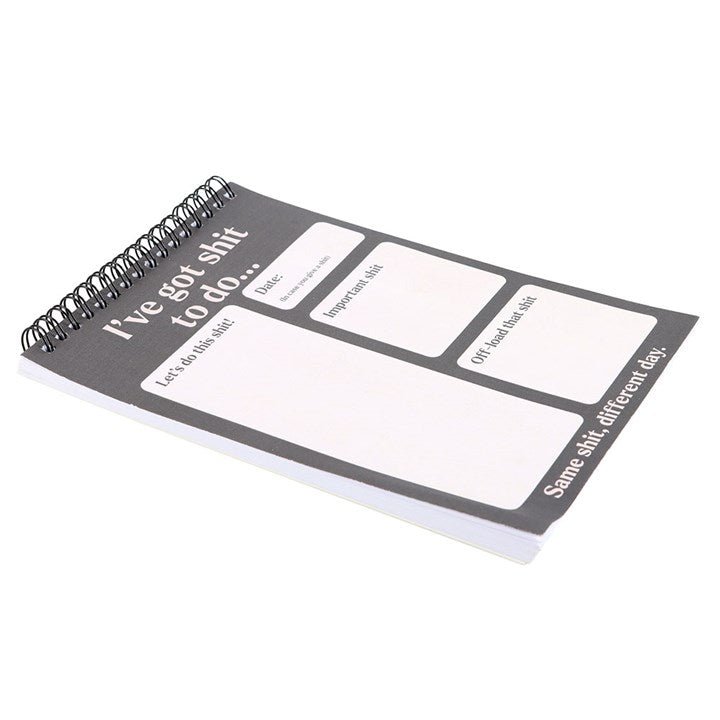 Sweary List Pad - Scents & Gifts UK