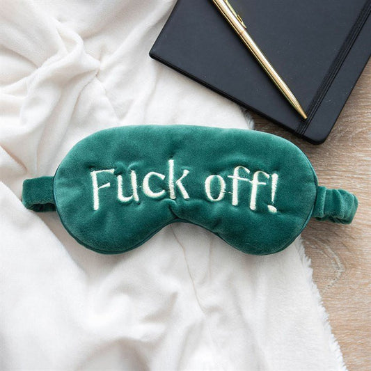 Sweary Velvet Sleep Mask - Scents & Gifts UK