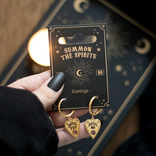 Talking Board Planchette Earrings - Scents & Gifts UK