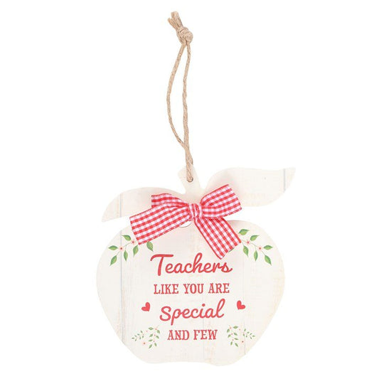Teachers Like You Apple Hanging Decoration - Scents & Gifts UK