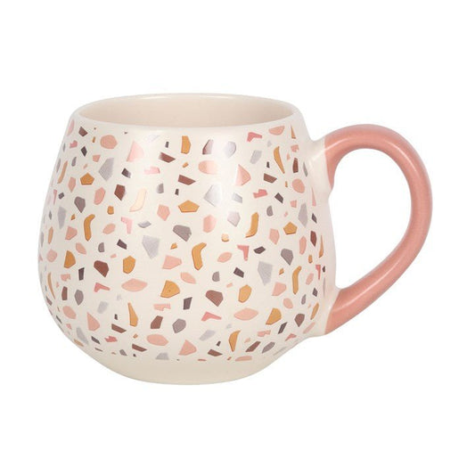 Terrazzo Print Rounded Mug - Scents & Gifts UK