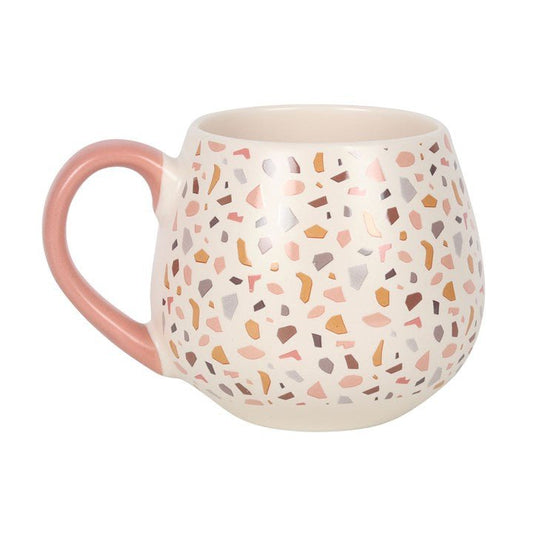 Terrazzo Print Rounded Mug - Scents & Gifts UK